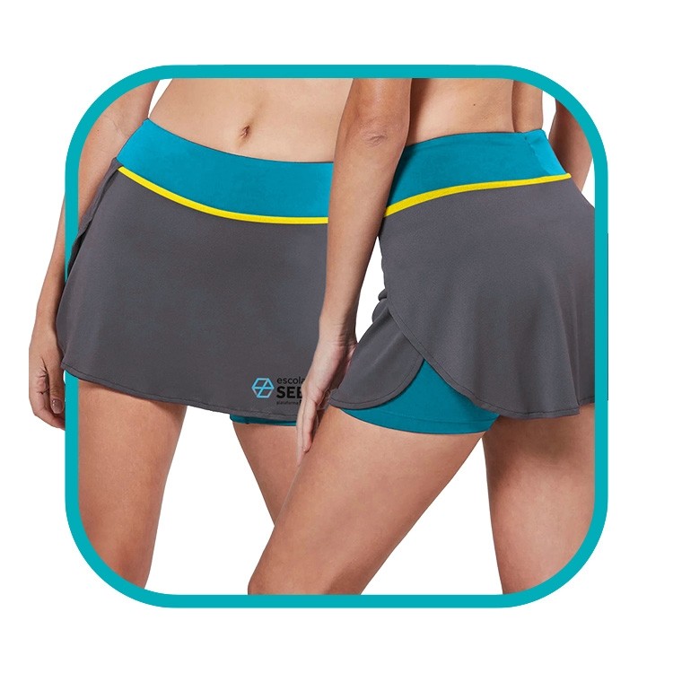 Short saia para ginastica 2025