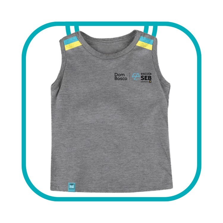 CAMISETA REGATA MESCLA DOM BOSCO