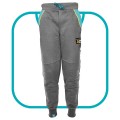 CALÇA DE MOLETINHO MESCLA AZ